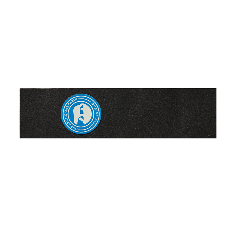 A logo with a black background 